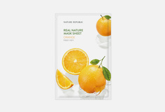 Тканевая маска для лица с экстрактом апельсина Nature Republic