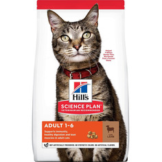 Корм для кошек Hills Science Plan Adult 1-6 для взрослых кошек с ягненком 300 г Hill`S