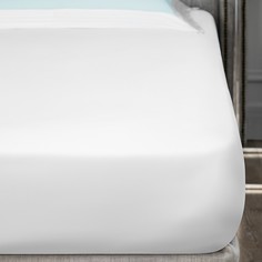 Простыня на резинке Togas Эдем белая 200x200+35 см