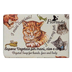 Мыло твердое Florinda домашние любимцы Лайм 50 г