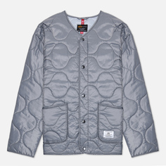 Женская куртка лайнер Alpha Industries Contrast Quilted Liner, цвет серый, размер S