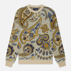 Мужской свитер thisisneverthat Paisley Jacquard, цвет бежевый, размер M
