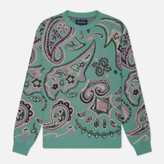 Мужской свитер thisisneverthat Paisley Jacquard, цвет зелёный, размер M