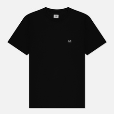 Мужская футболка C.P. Company 30/1 Jersey Goggle, цвет чёрный, размер XXL