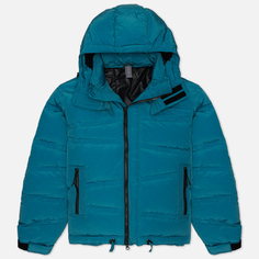 Мужской пуховик UNAFFECTED Oblique Quilted Puffa Down, цвет синий, размер S
