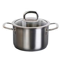 Кастрюля 1,8л стеклянная крышка Kukmara