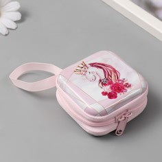 Шкатулка металл на молнии No Brand