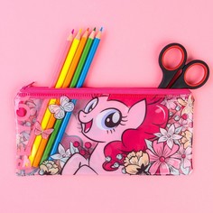 Пенал мягкий, 1 отделение, 95х205 мм, пвх, my llitte pony Hasbro