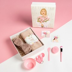 Набор подарочный этель spring, полотенце и аксессуары