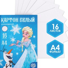 Картон белый немелованный Disney