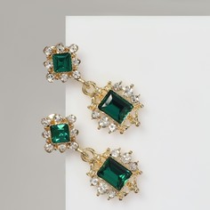 Серьги со стразами Queen Fair