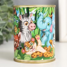 Копилка-банка металл No Brand