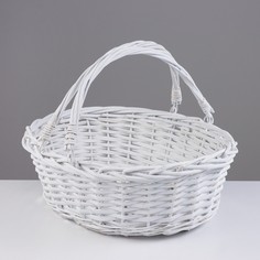 Корзина, 39 х 31 х 13 см, белая No Brand