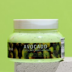 Скраб для тела с авокадо, 380 гр No Brand