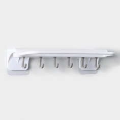 Держатель для ножей и кухонных принадлежностей, 25,5×11×5 см, цвет белый No Brand