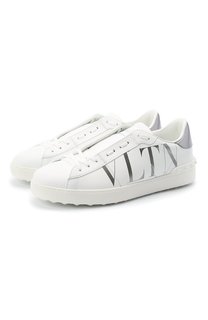 Кожаные кеды Open Valentino