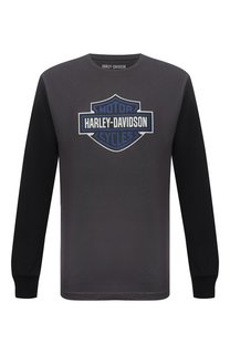 Хлопковый лонгслив Harley-Davidson