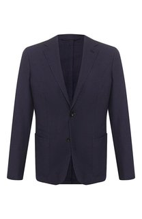 Пиджак из смеси кашемира и шелка Ermenegildo Zegna