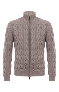 Кардиган из шерсти и вискозы Sartorio