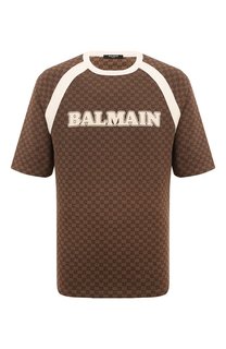 Хлопковая футболка Balmain