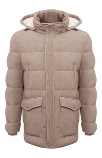 Кашемировый пуховик Brunello Cucinelli