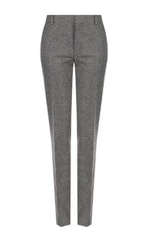 Шерстяные брюки со стрелками Saint Laurent