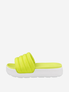 Шлепанцы женские PUMA Karmen Slide Puffy, Желтый