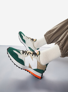 Кроссовки мужские New Balance 327, Зеленый
