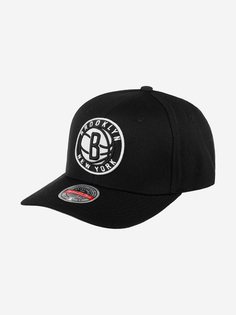 Бейсболка MITCHELL NESS HHSS3257-BNEYYPPPBLCK Brooklyn Nets NBA (черный), Черный Mitchell&Ness