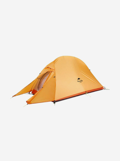 Палатка Naturehike Cloud Up 1-местная, алюминиевый каркас, сверхлегкая, оранжевая, Оранжевый