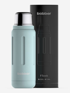 Термос вакуумный для напитков Flask, BOBBER, 770 мл, Голубой