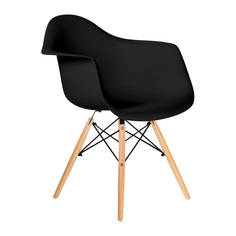 Стул для кухни Ergozen Eames DAW Pro, черный