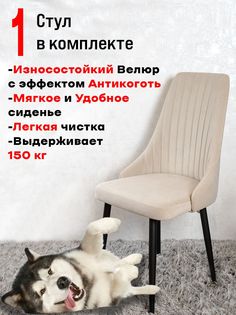 Стул для кухни ArtHolding Руссо, 1 шт, Бежевый