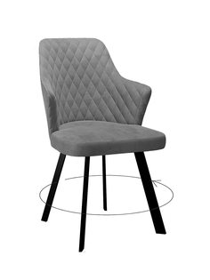 Стул мягкий поворотный со спинкой ALAT Home комплект 2 шт 00-00068831