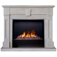 Электрокамин RealFlame Kellie WT с очагом 3D Cassette 630