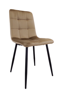 Стул для кухни Терминал BEST H велюр бежевый, опоры черные