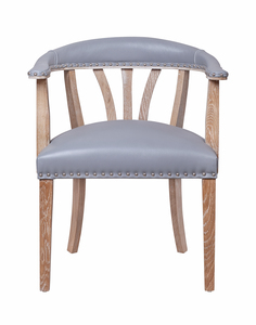 Стул MB10 Tanner gray/коричневый