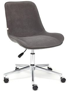 Кресло TetChair STYLE флок , серый, 29