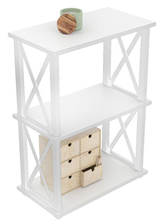 Стеллаж Make Mebel Лофт-3, 50х30х77 Белый