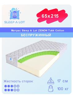 Ортопедический беспружинный матрас Sleep A Lot Zenon Tukk Cotton 65x215