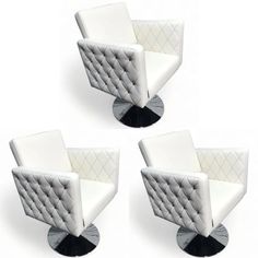 Парикмахерское кресло Мебель Бьюти Лотос, 3 кресла