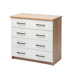 Комод letta Мальта Plus, Дуб сонома/белое тиснение