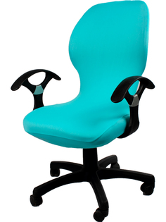 Чехол на компьютерное кресло и стул ГЕЛЕОС 721, бирюзовый