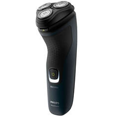 Электробритва Philips S1121/41 (2 PIN) синий, черный