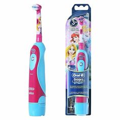 Зубная щетка электрическая Braun Oral-B Strages Power Kids Принцессы Pink