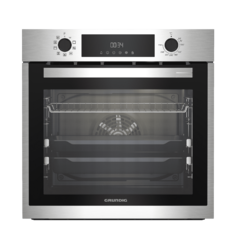Встраиваемый электрический духовой шкаф Grundig GEBM11301XC серебристый