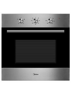 Встраиваемый электрический духовой шкаф Midea MO23003X серебристый, черный