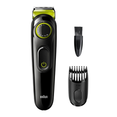 Триммер Braun BT 3323 черный, зеленый