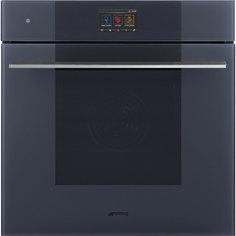 Встраиваемый электрический духовой шкаф Smeg SO6104APG серебристый, серый
