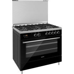 Комбинированная плита Hiberg FEG 950-25 MB black